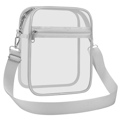 Clear Purse for Stadium Events Transparent Messenger Bag