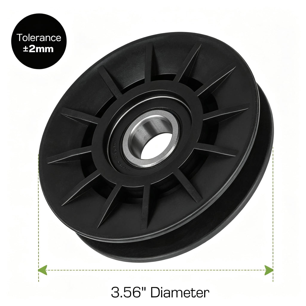 FGNVHNV Deck V Idler Pulley for Riding Mowers 756-05024