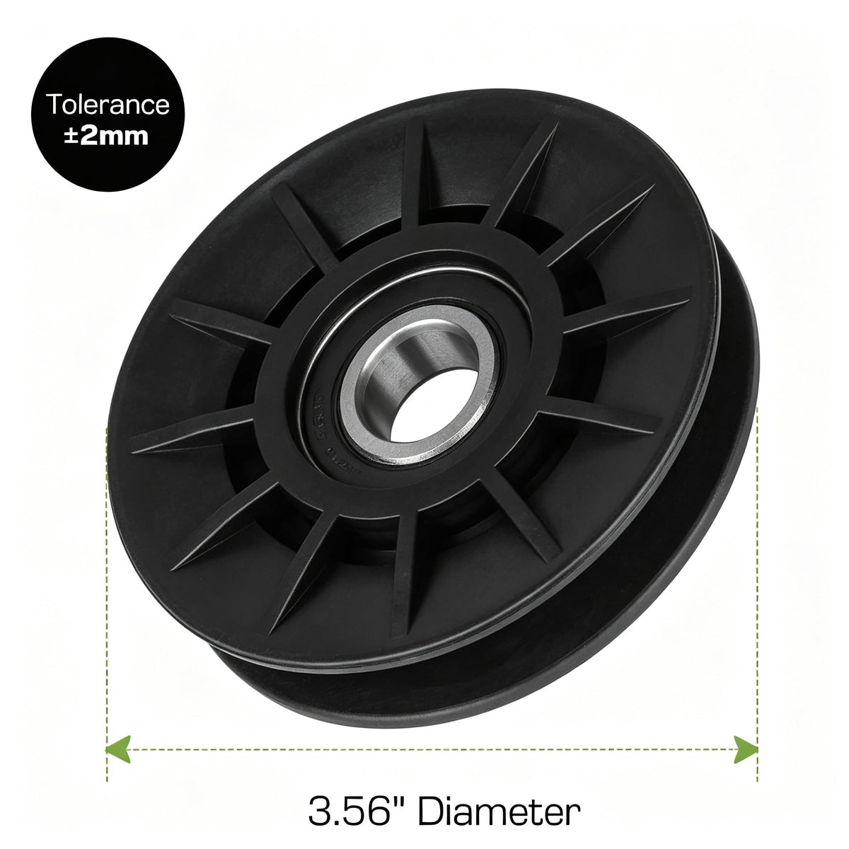 FGNVHNV Deck V Idler Pulley for Riding Mowers 756-05024