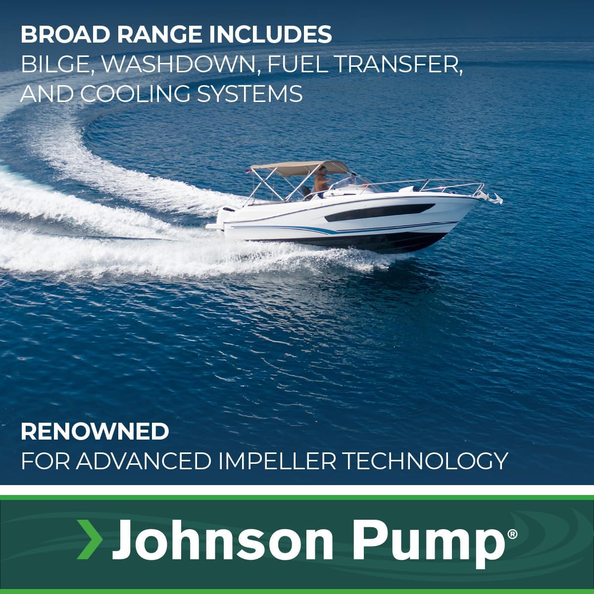 Johnson Pump 10-13626-01 Aqua Void Bilge Pump - 12V, 500 GPH