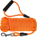 Long Dog Leash, 32ft Floating Dog Training Leash, Orange