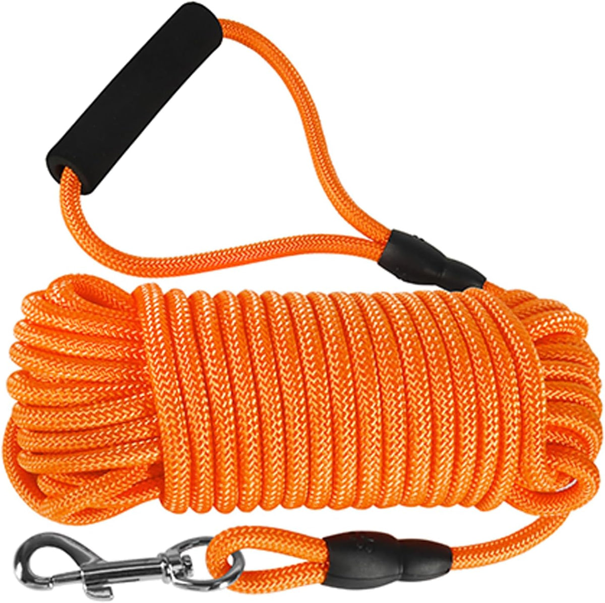 Long Dog Leash, 32ft Floating Dog Training Leash, Orange