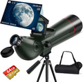 Smart Telescope, Digital Electronic Telescopes with 4K Astrophotography Camera, Internal and Externat Dual Screens