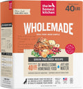 Wholemade Grain Free Beef Recipe, Human Grade Dehydrated Dog Food, Just Add Water, Supports Healthy Digestion, Skin &