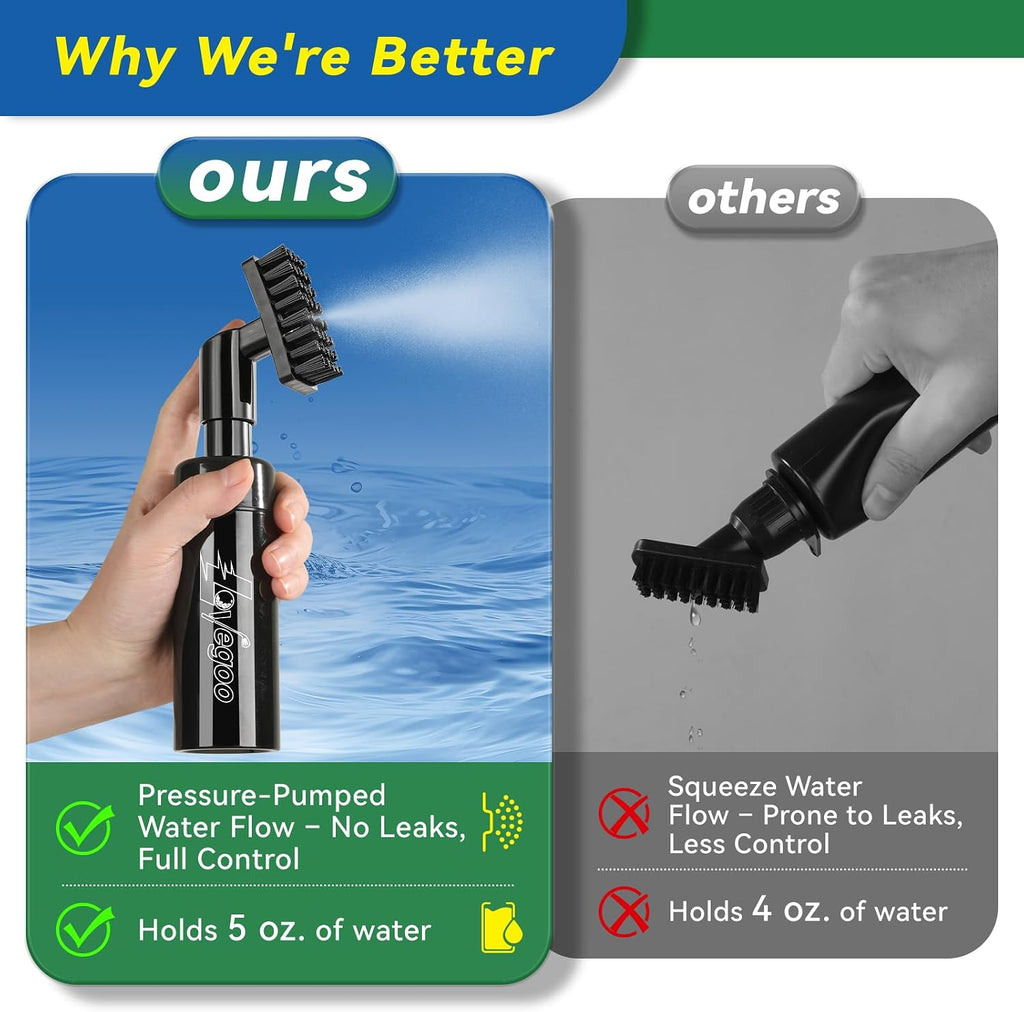 Golf Club Cleaner 3-in-1 Golf Club Cleaning Kit Includes Golf Club Brush wtih 5 oz Water Groove Sharpener Tool and