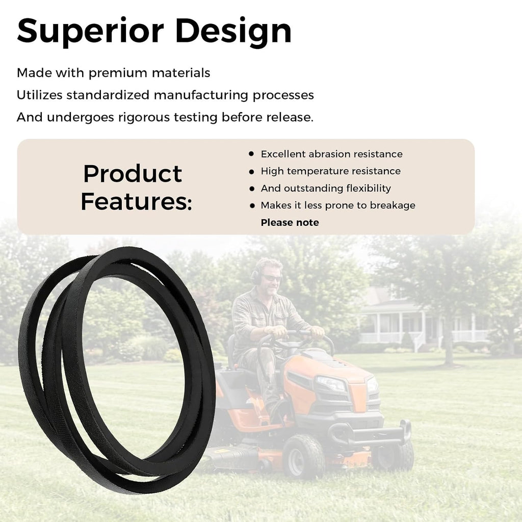 Gosknor Idler Pulley & Drive Belt for Husqvarna Idler Pulley & Drive Belt