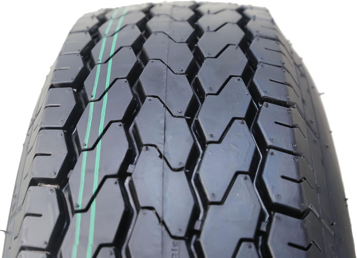 Set 2 Free Country Trailer Tires ST 205/75D15 Deep Tread- 11021