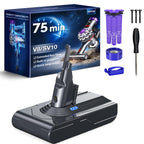 HIPOW Battery Replacement Compatible with Dyson V8 Series Vacuum Cleaners