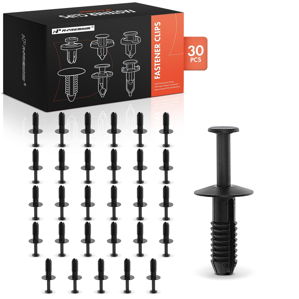 A-Premium 30PCS Bumper Mounting Retainer Clips Compatible with BMW