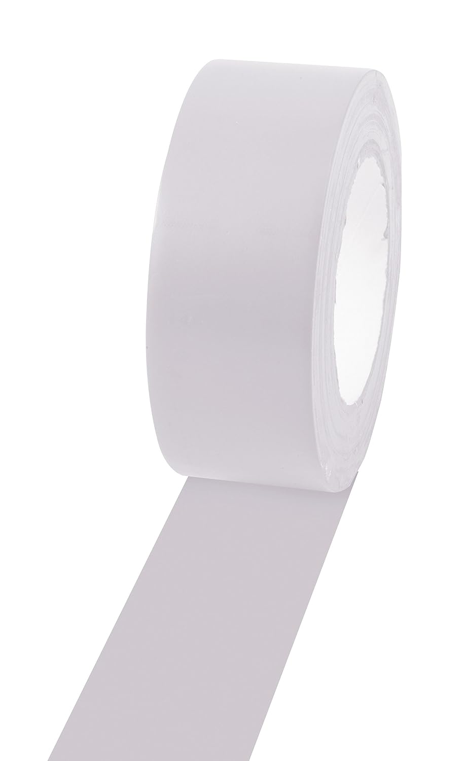 Vinyl Tape, 2” Wide x 60 Yards Long, White - Durable Floor Marking Tape - Schools, Gyms, Restaurants