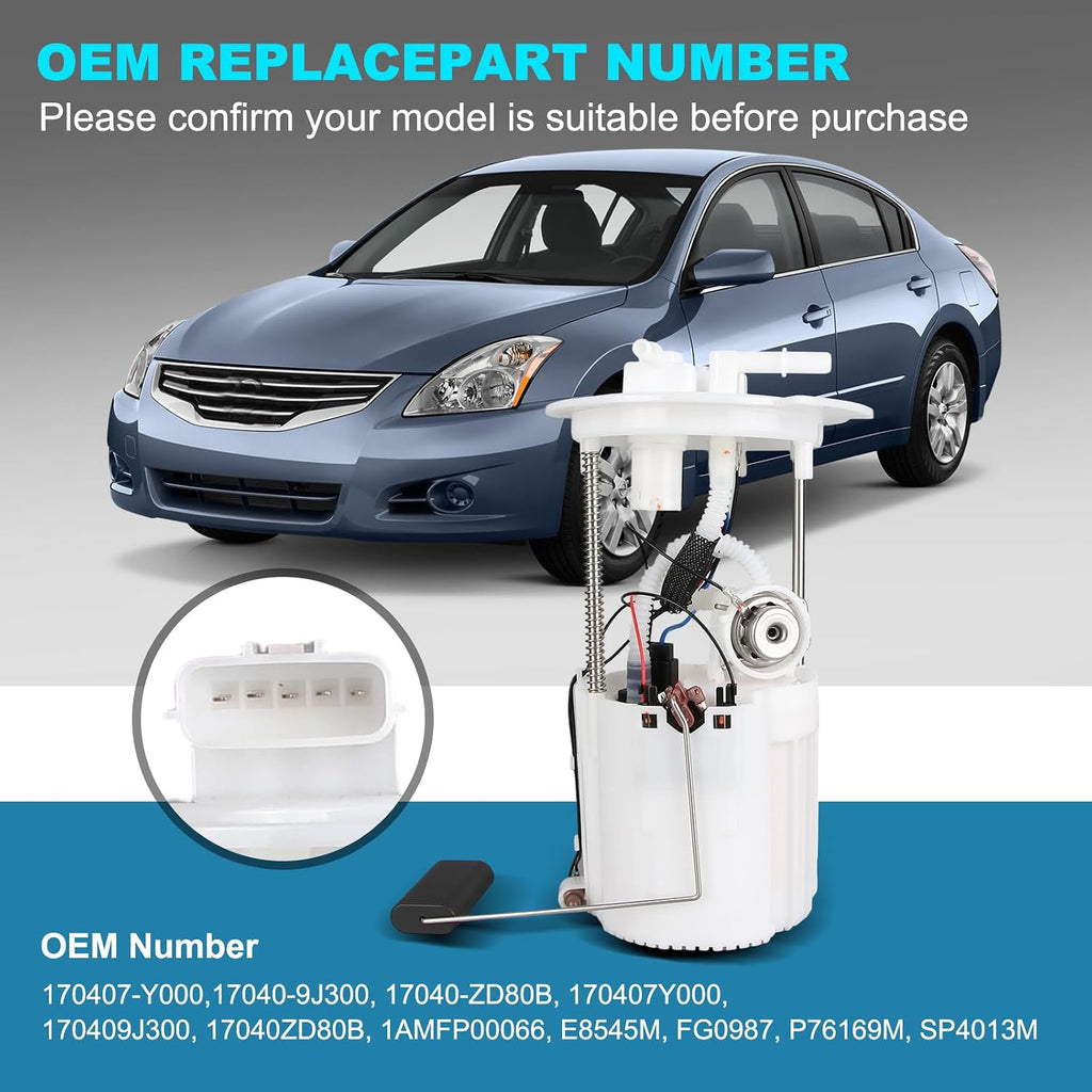 OTO-K E8545M Electric Fuel Pump Module Assembly Compatible with Nissan