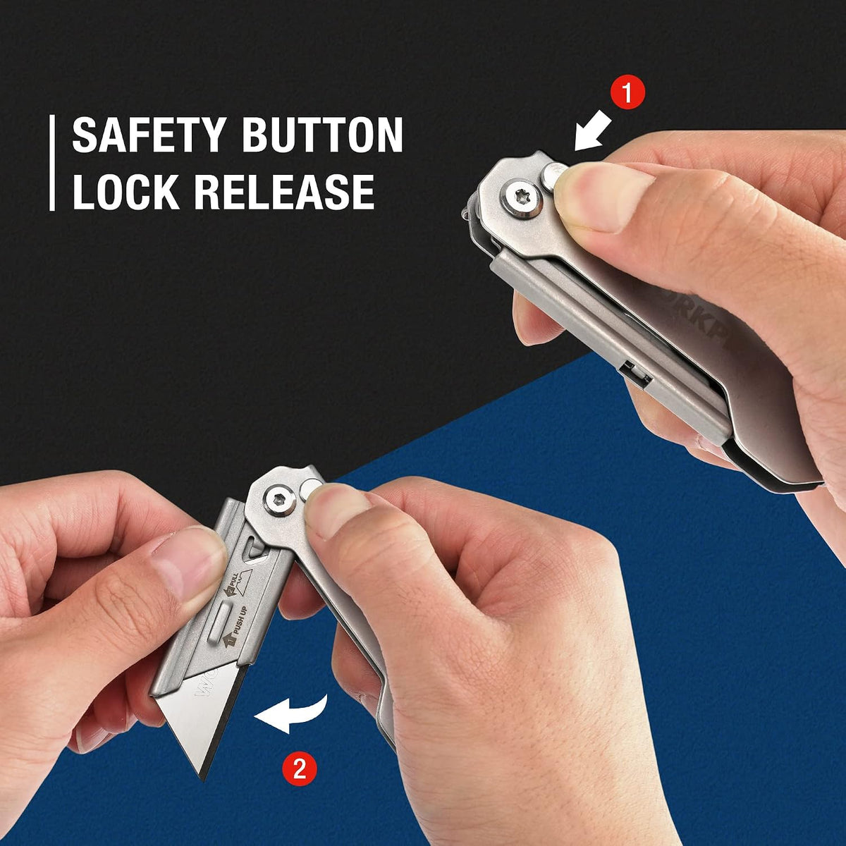 3-Pack Folding Utility Knife