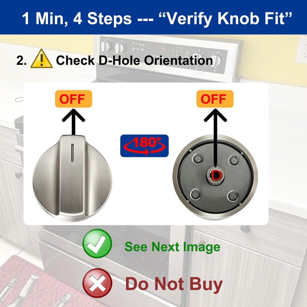 Sieri MER8800FZ5 MER8800FZ Knobs for maytag Single-Oven Electric Stove Knob