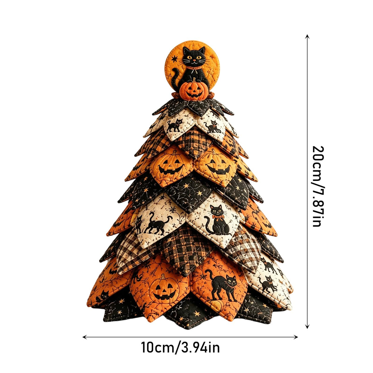 Halloween DIY Patchwork Tree Sewing Kit Holiday Craft Decor