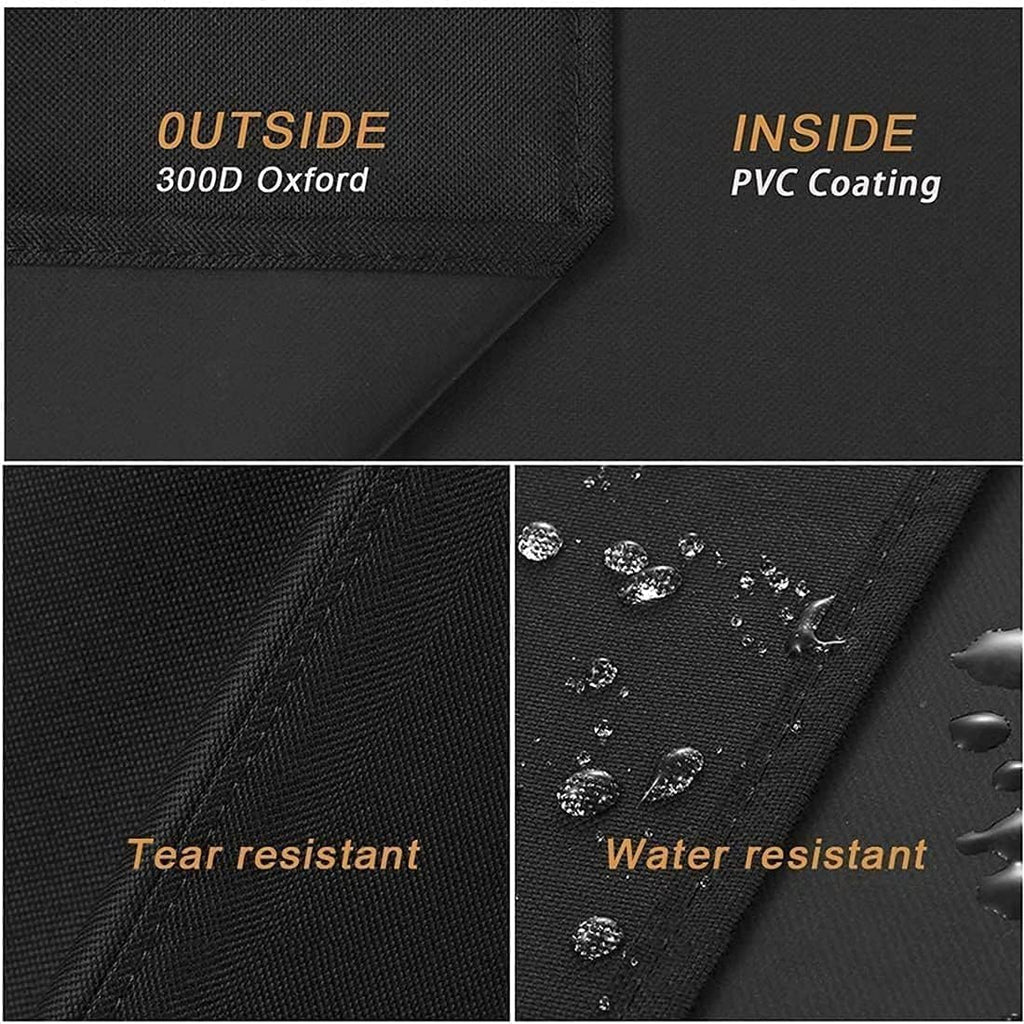 ATV Cover Waterproof Heavy Duty All Weather, Quad 4 Wheeler Cover Sun Rain Snow Protection, Fits for Honda, Yamaha