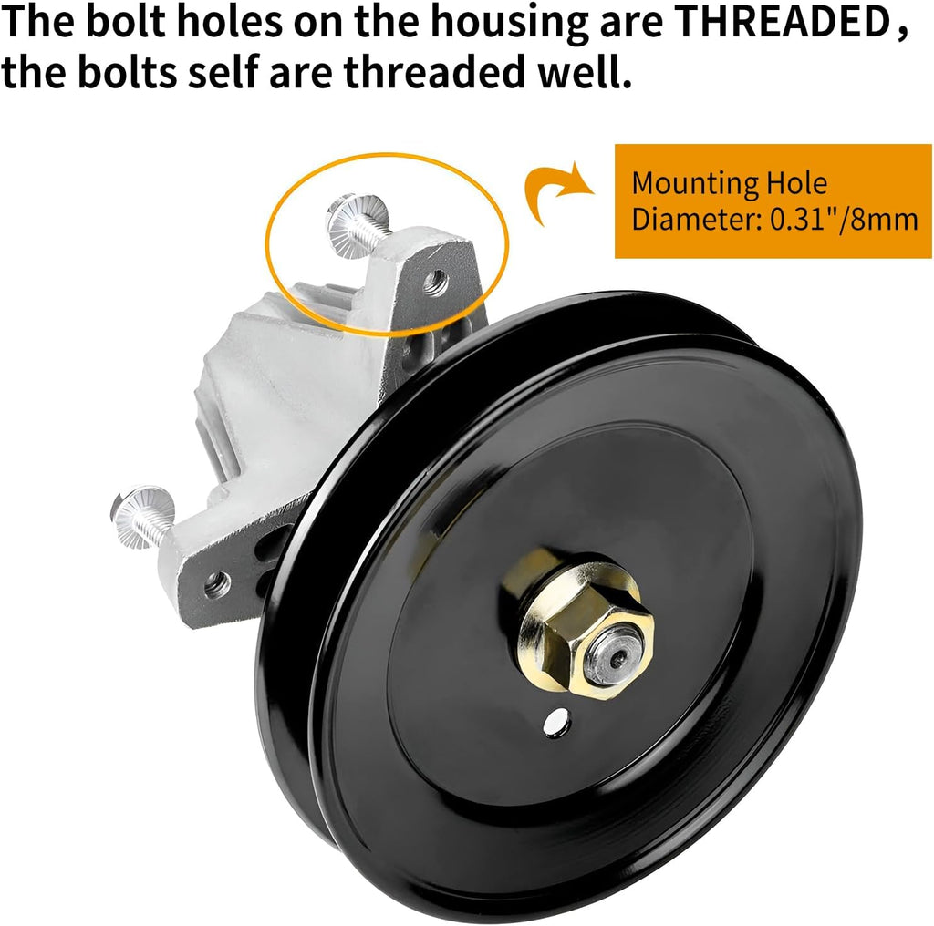 918-04822B Spindle Assembly Compatible with Craftsman Cub Troy Bilt Pony Bronco 42" Mower Deck Tractor Riding Mower