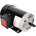 1HP General Electric Motor 1725RPM Three Phase 56C Frame 230V/460V TEFC