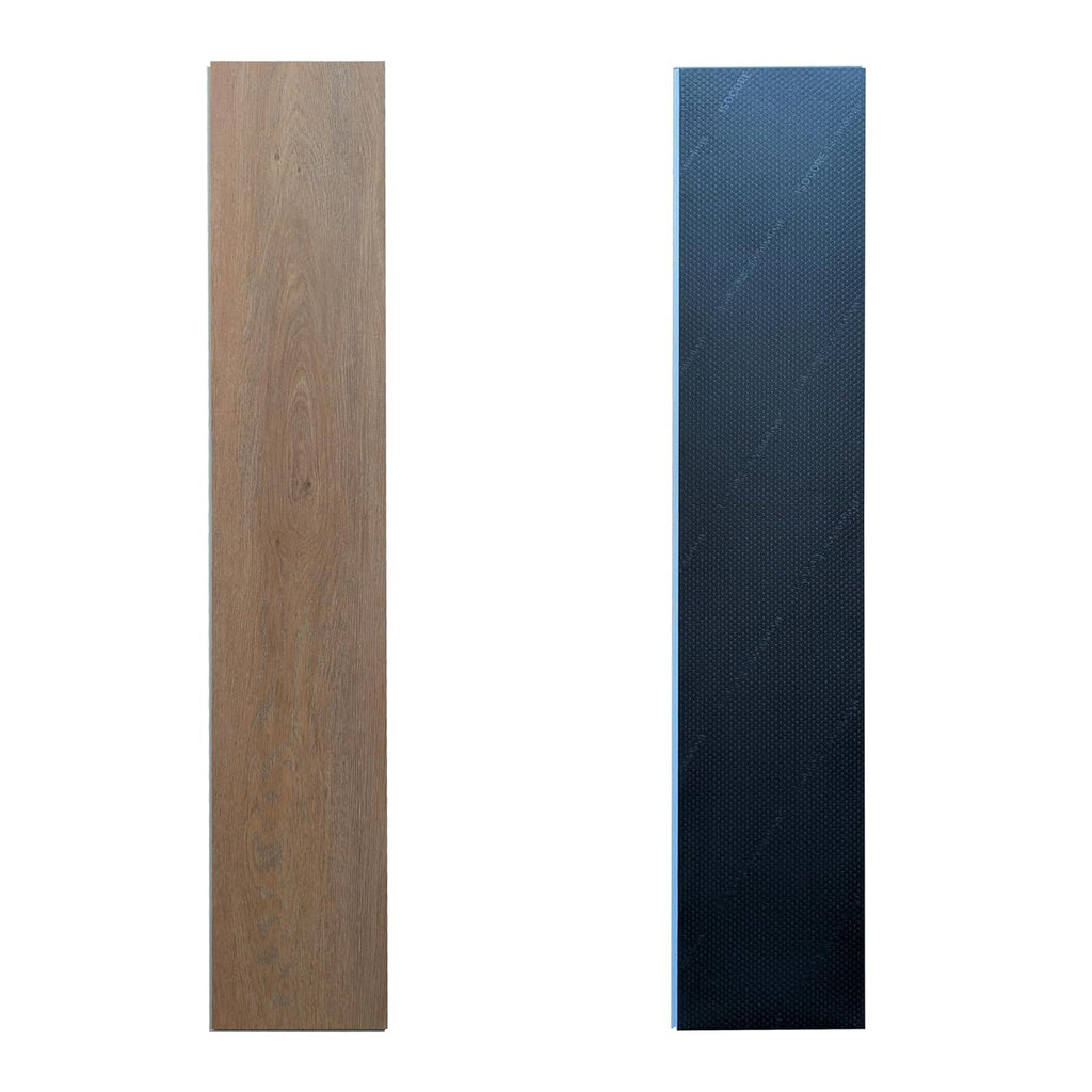 Wide Plank Luxury Vinyl Flooring, Gingermisu Maple 9" x 48", 7mm Thick Vinyl Planks with Click and Lock Installation
