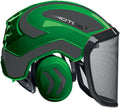 Protos Integral Arborist Helmet - Green & Grey
