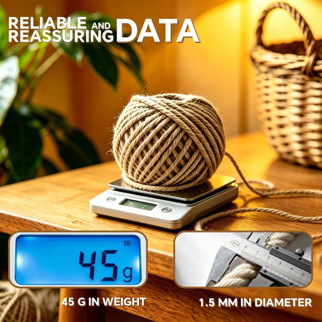 100% Cotton Twine String Multipurpose Butcher Kitchen Garden Craft Rope