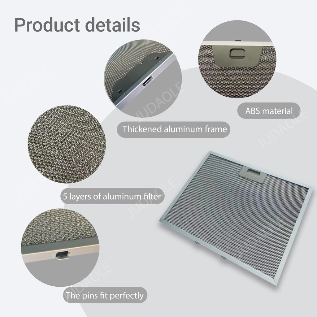 wb02x11011 Part Number Grease Filter Compatible with GE Range Hood(OEM Replacement)