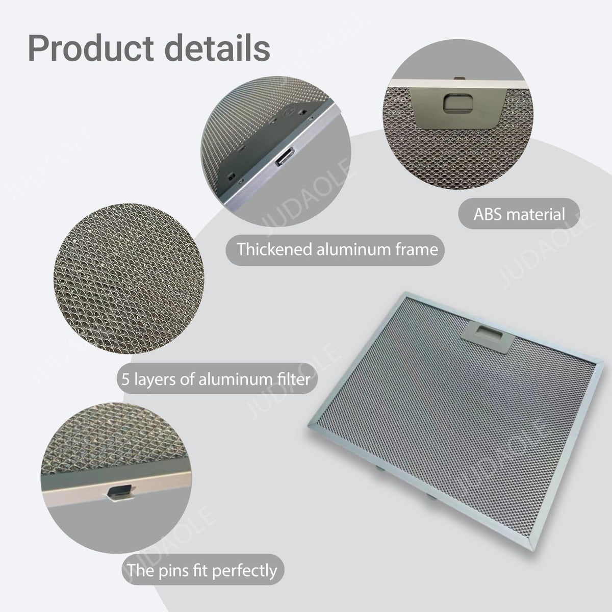 wb02x11011 Part Number Grease Filter Compatible with GE Range Hood(OEM Replacement)
