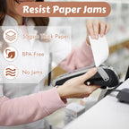 8 Rolls 2 1/4" x 55' Thermal Receipt Paper, Credit Card Machine Paper Roll