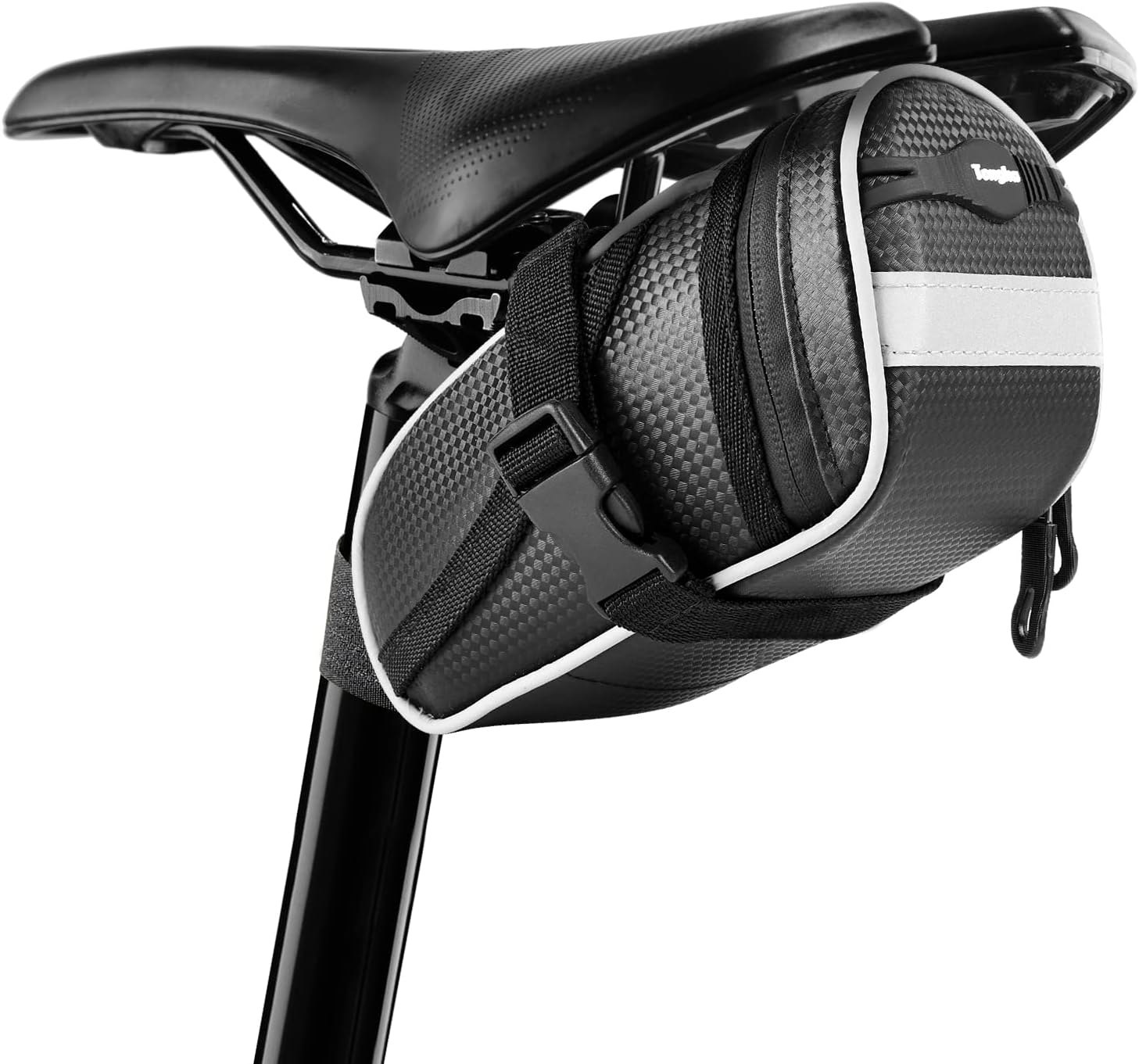 Bicycle Seat Bag Water Proof,Bike Pack Under Seat,Wedge Saddle Bag for Bike,Cycling Accessories