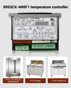 Replace Dixell XR03CX-4N0F1 Temperature Controller for 120V 50-60hz