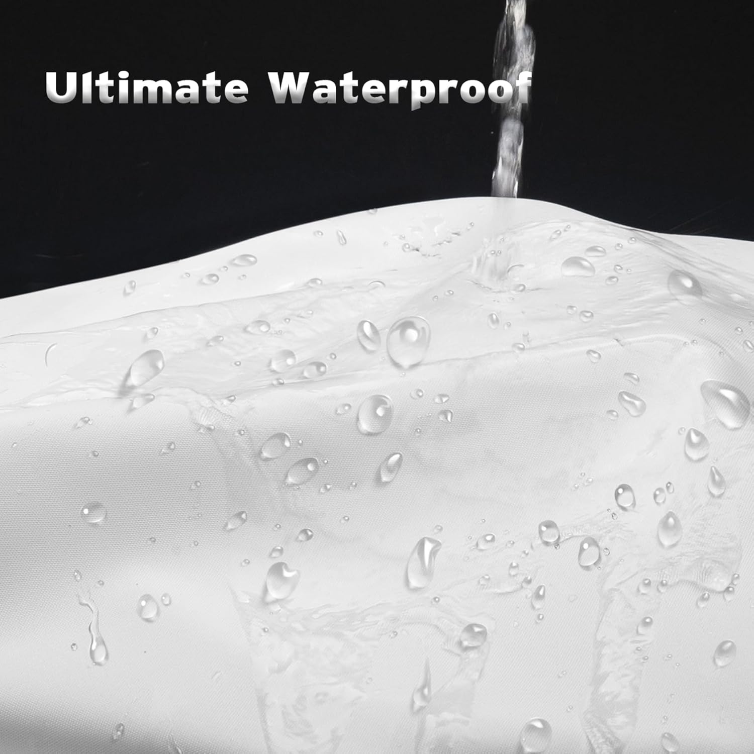 Waterproof Fabric Shower Curtain Liner Washable, Cloth Shower Liner with Magnets, White Shower Liner Soft Fabric