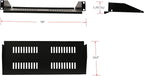 AEONS 1U Universal Server Shelf Rack Mount Vented Cantilever Center Mount Shelf 19" Server -10“ Depth Fixed Server Rack Cabinet Shelf-2 Pack