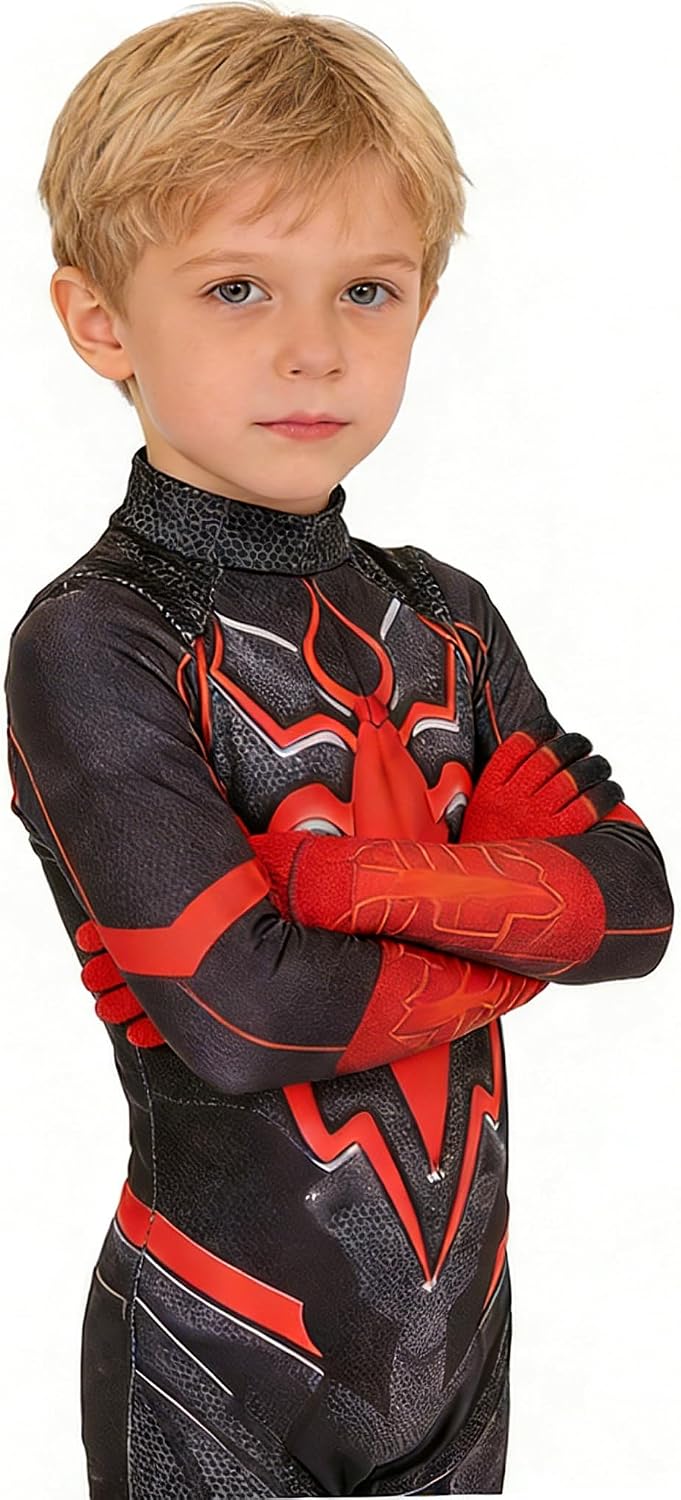 Kids Superhero Cosplay Bodysuit Halloween Spandex Costume