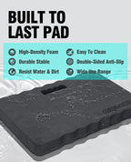 1.5" Extra Thick Kneeling Pad, Foam Knee Pad Cushion, 17.5"x11"