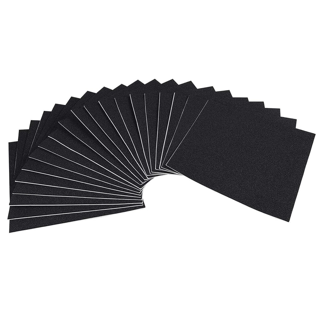 20Pcs Adhesive Foam Padding 1/16 in Thick X 6 in X 6 in