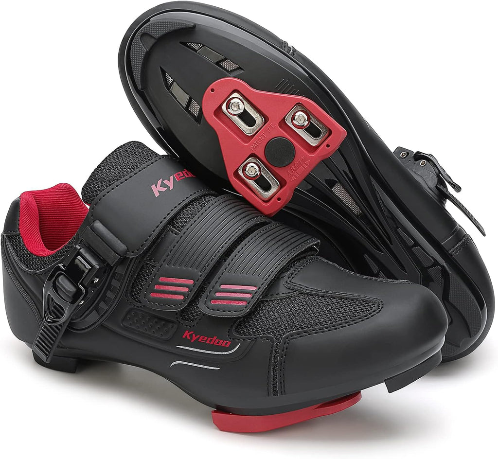 Unisex Cycling Shoes Compatible with Peloton Bike Shoes | Clip in Peleton Road Bike Riding Racing Biking Shoes