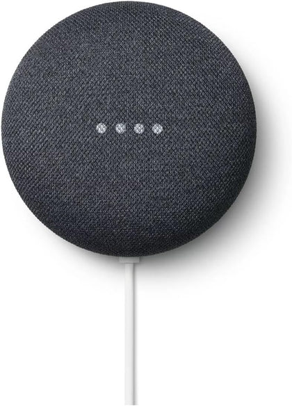 Nest Mini 2nd Generation Smart Speaker with Google Assistant - Charcoal
