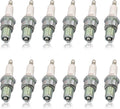 BPR4ES Spark Plug Replacement for NGK 6578 7222, 12PCS Spark Plug for Kawasaki 92070-7004 John Deere M805853 Arien 9873 Motorcycle Lawn Mower