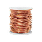 99.9% Bare Copper Wire 16 Gauge(1.3mm) 100FT(30.48m) for DIY Plants