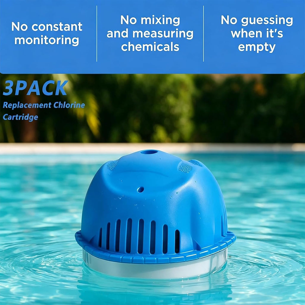 Chlorine Cartridge Compatible with Frog Ease for Hot Tub System 3 Pack