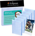 600 Count Clear Penny Soft Sleeves: Trading Card Sleeves, Soft Protectors Fit for Standard Cards, Sports Cards