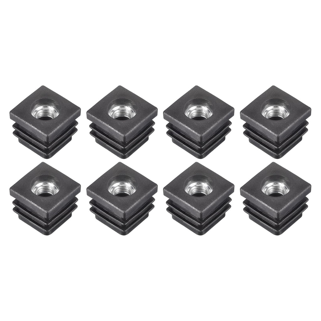 uxcell 8Pcs M8 Thread Inserts for Square Tubes for 18x18mm ID Tube