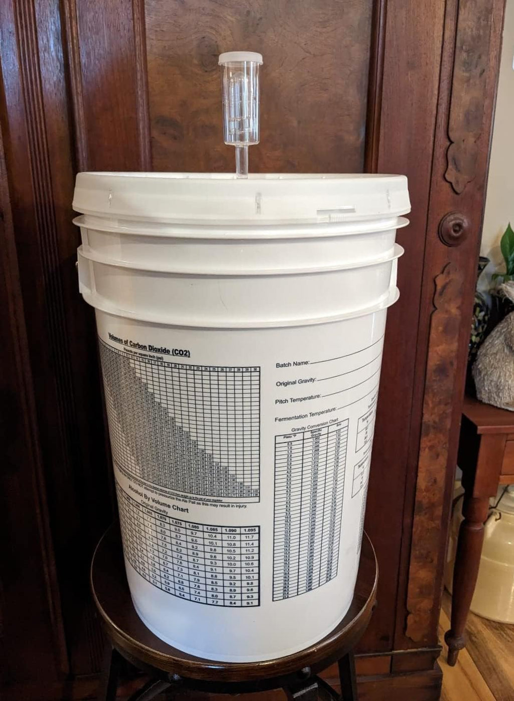 FERMENTING BUCKET KIT 2 PACK 6.5 GAL WINE OR BEER MAKING EQUIPMENT KITS w/LIDS + AIRLOCKS – FERMENTERS FOR BEER WINE