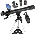 National Geographic 70mm Astronomical Refractor Telescope with Fully Coated Optics Adjustable Tripod and Astronomy
