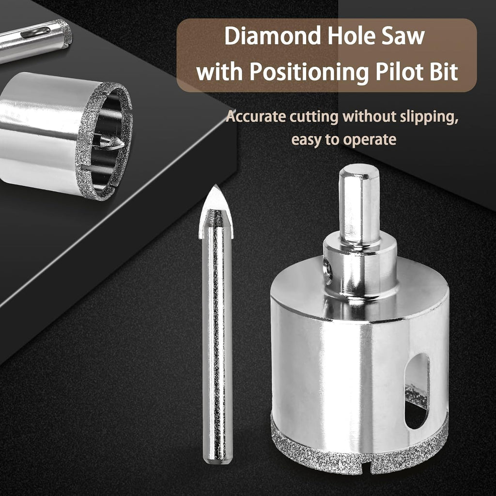 1 Inch Diamond Hole Saw with Pilot Drill Bit