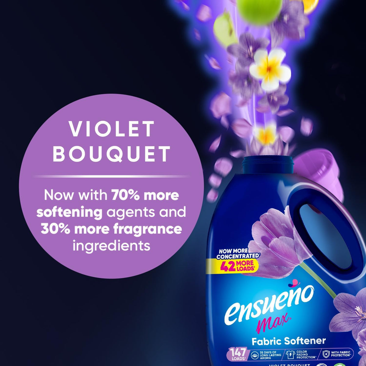 Max Liquid Fabric Softener - 125 fl oz