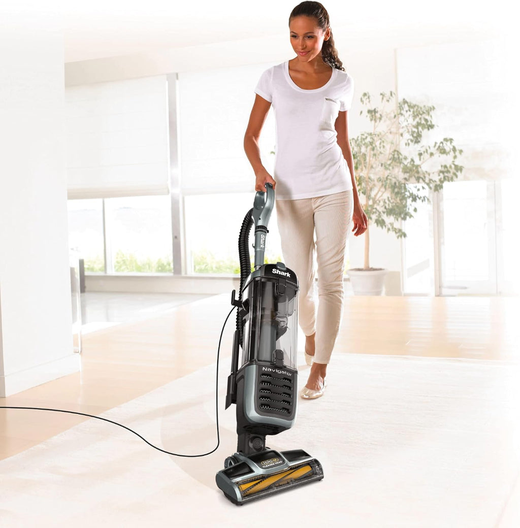 ZU62 Navigator Zero-M Self-Cleaning Brushroll Pet Pro Upright Vacuum, Pewter Grey Metallic | Zero-M Self-Cleaning