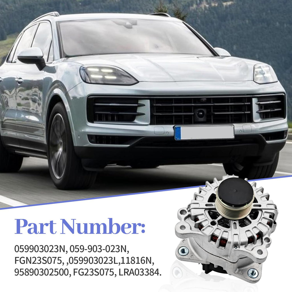 VANPERT 230A 059903023L Alternator Fit for Porsche Cayenne 3.0L 2013-2016