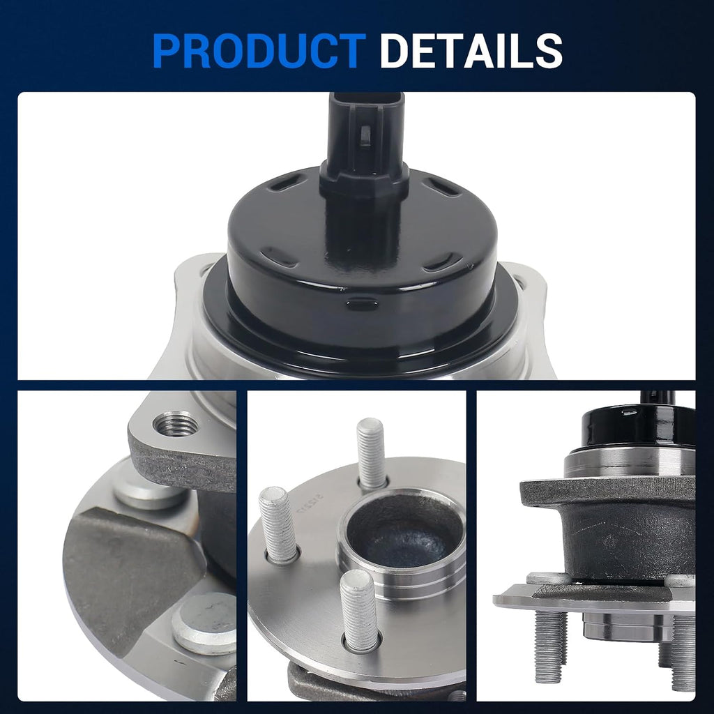 Autoround 512217 Rear Wheel Hub Assembly Fits Toyota Corolla 2003-2008