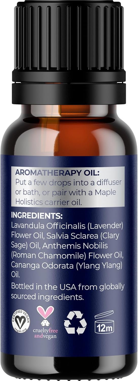 Sleep Essential Oil Blend for Diffuser - Dream Essential Oils for Diffusers Aromatherapy and Relaxation with Clary