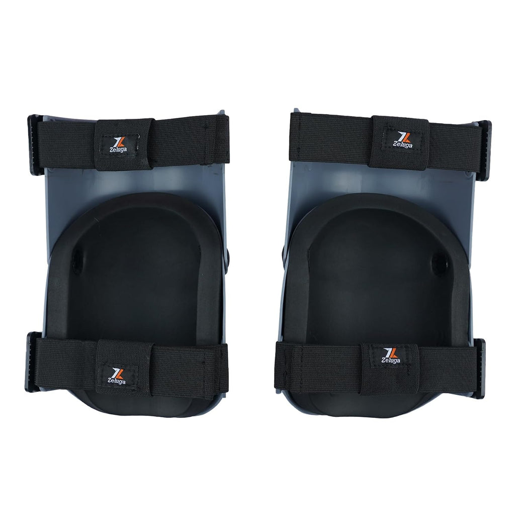15-396 Heavy Duty Knee Pads with Anti-slip Strong Double Straps, Ultraflex Work Knee Foam Padding Pads, Safety for
